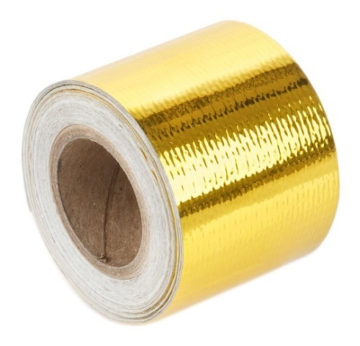Picture of Torque Solution Gold Reflective Heat Tape 1.5in x 15ft
