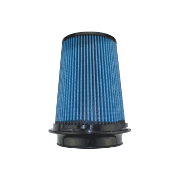 Picture of Injen SuperNano-Web Air Filter 5in Flange ID 7in Base/ 7.9in Height/ 5in Top/ Filter Monitor Nipple