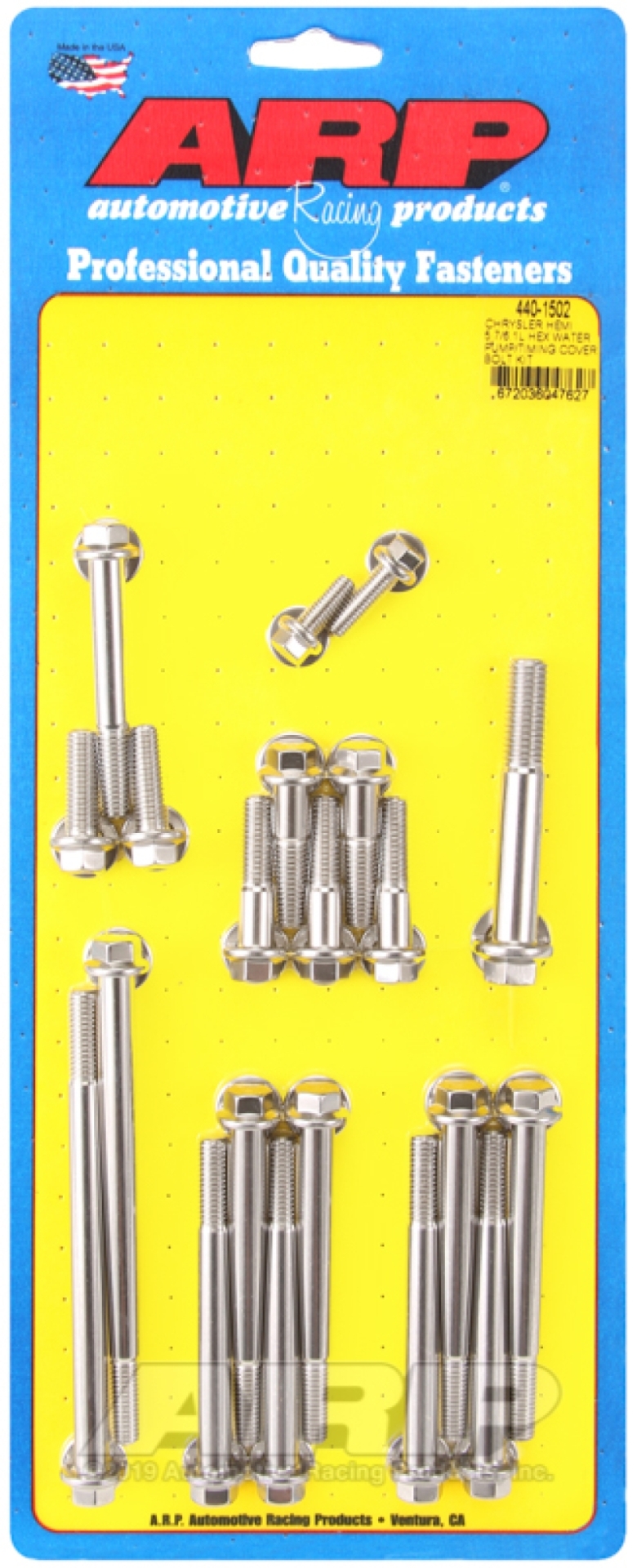 Picture of ARP Timing/Water Pump Bolt Kit Hardware Kits - 440-1502