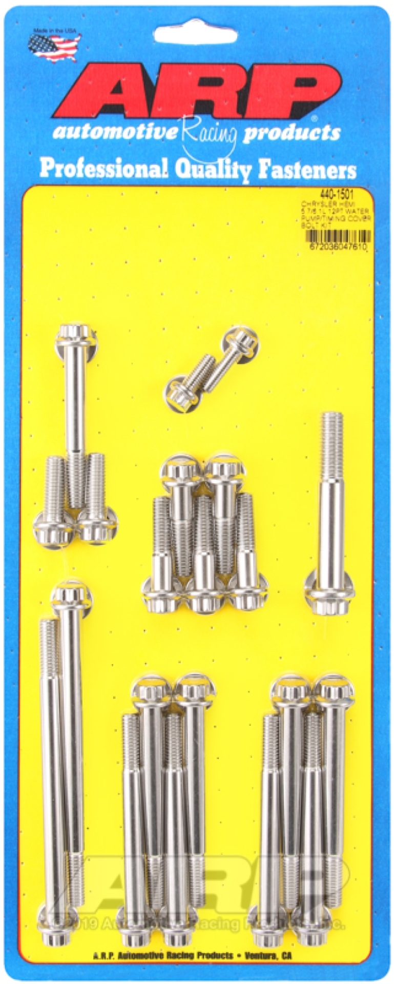 Picture of ARP Timing/Water Pump Bolt Kit Hardware Kits - 440-1501