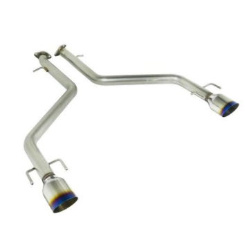 Picture of Remark 2021+ Lexus IS350 Axle Back Exhaust w/Burnt Single Wall Tip