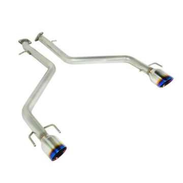 Picture of Remark 2021+ Lexus IS350 Axle Back Exhaust w/Burnt Double Wall Tip