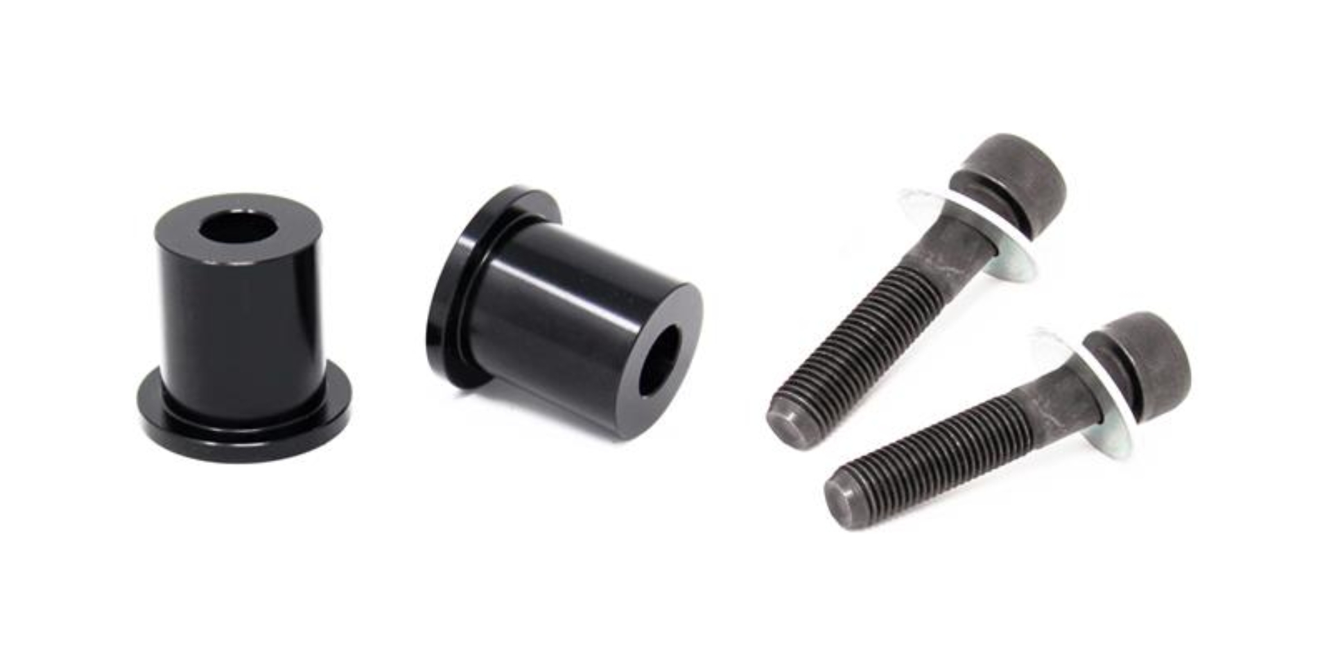 Picture of Torque Solution Solid Steering Rack Bushings: Subaru WRX 08-14 / STI 05-14