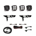 Picture of Baja Designs 2021+ Ford F150 Fog Pocket Kit SAE Clear Squadron Pro DC