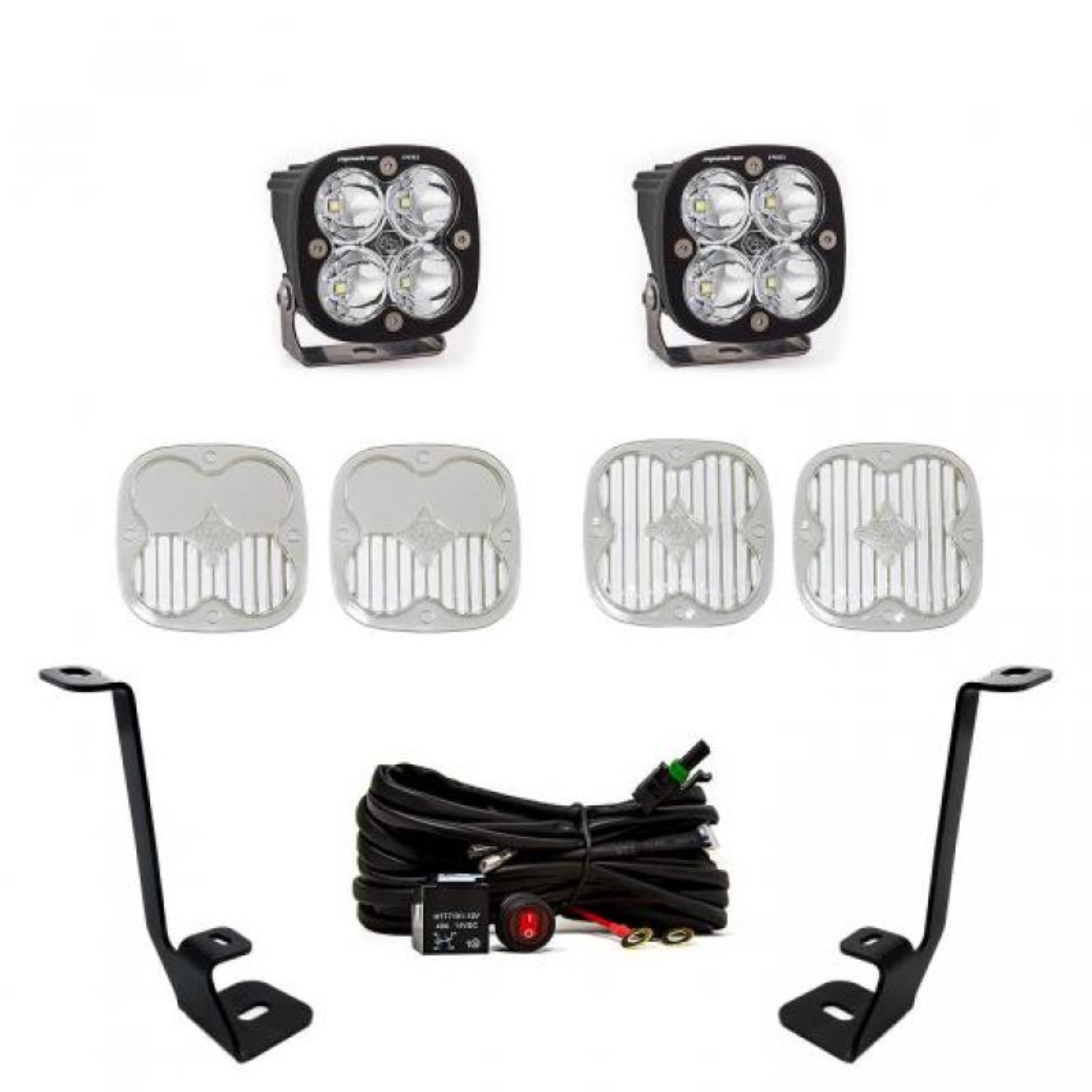 Picture of Baja Designs 2021+ Ford F150 A Pillar Kit Squadron Pro Spot