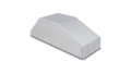 Picture of Vibrant I/C End Tank 3.5in Wide 9.85in Long 3.25in Tall Use w/ Horizontal I/C Core12833 - 5052 Alum