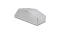 Picture of Vibrant I/C End Tank 4in Wide 9.85in Long 3.25in Tall Use w/ Horizontal I/C Core 12837 - 5052 Alum