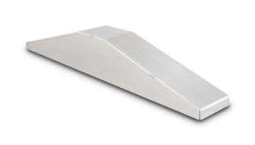 Picture of Vibrant I/C End Tank 3.5in Wide 24in Long 3.75in Tall Use w/ Vertical I/C Core 12859 - 5052 Aluminum