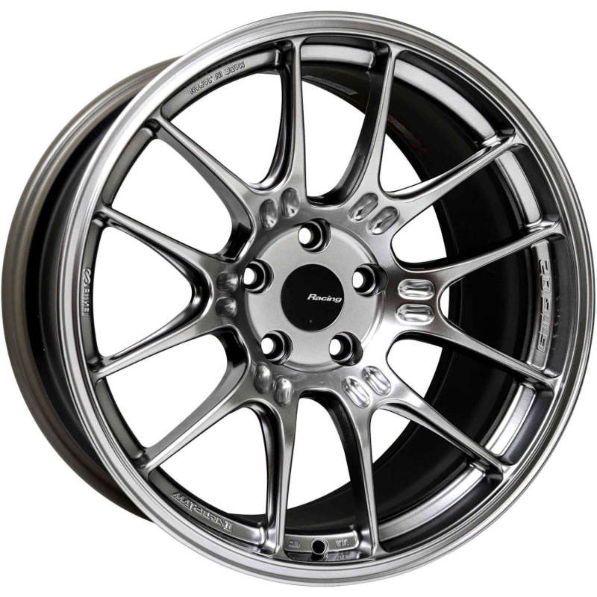 Picture of Enkei GTC02 19x8.5 5x120 35mm Offset 75mm Bore Hyper Silver Wheel