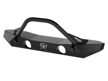 Picture of ICON 07-18 Jeep Wrangler JK Pro Series Mid Width Front Bumper w/Bar/Tabs