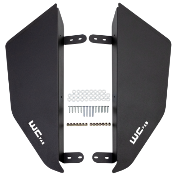 Picture of Wehrli 2019+ Honda Talon 1000X/R Front Lower Door Kit - Fine Texture Black