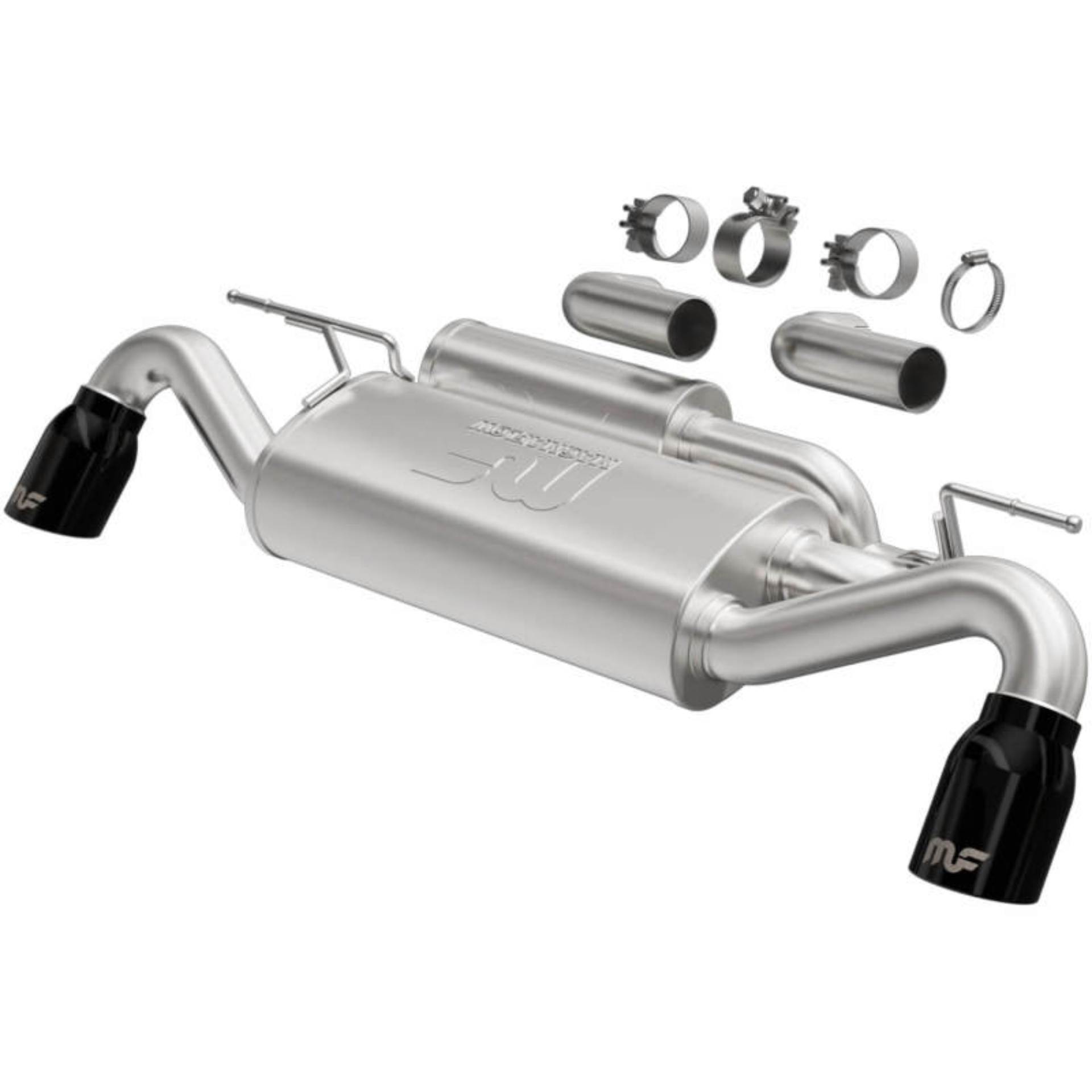 Picture of Street Series Black Chrome Axle Back System 19553