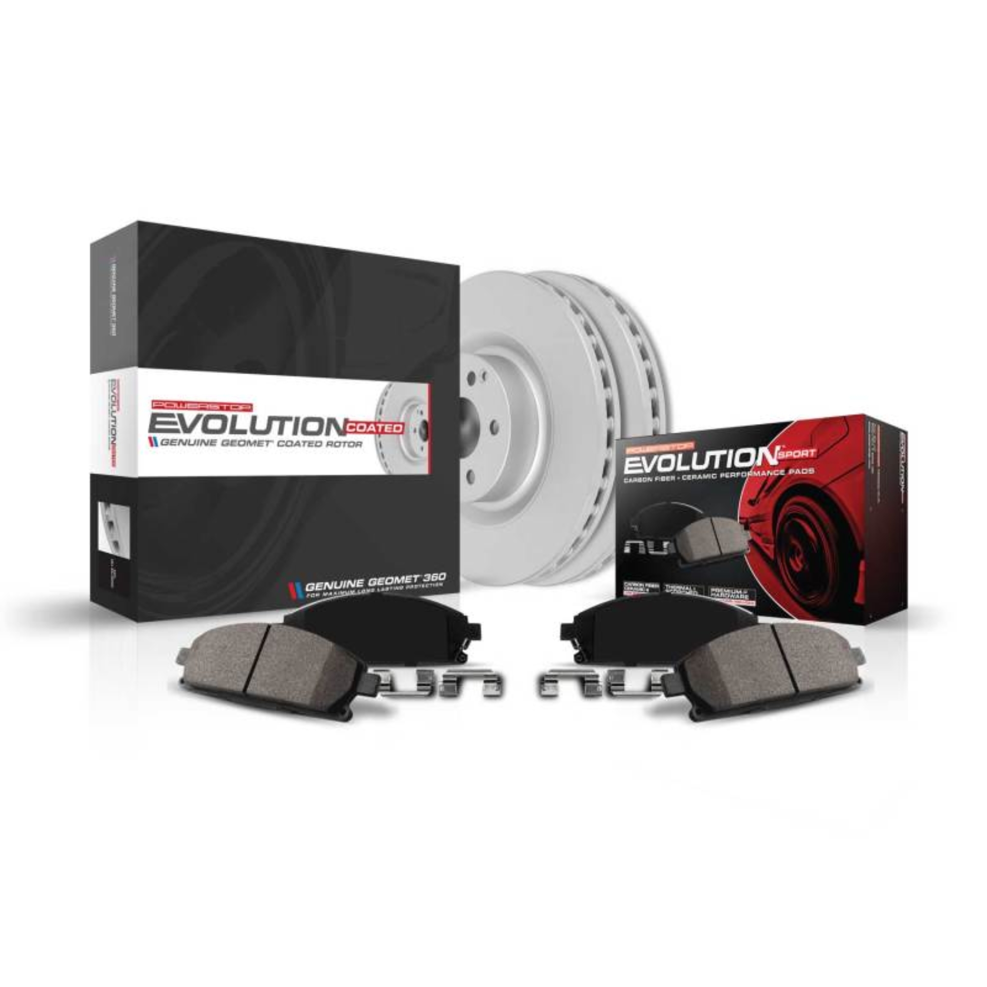 Picture of Power Stop 16-19 Mercedes-Benz Metris Front Z17 Evolution Geomet Coated Brake Kit