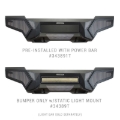 Picture of Go Rhino 16-21 Toyota Tacoma Element Front Bumper with Fixed Light Bar Mount Textured Black