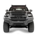 Picture of Go Rhino 16-21 Tacoma Element Front Bumper w/ Power Actuated Hide-away Light Bar Mount Tex Black