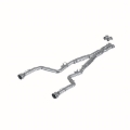 Picture of MBRP 17-21 Charger 5.7L 3in Dual Rear Exit Aluminized Catback Exhaust