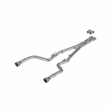 Picture of MBRP 17-21 Charger 5.7L/6.2L/6.4L 3in Race Profile Cat-Back w/ Dual Tips Aluminized Steel Exhaust