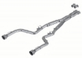 Picture of MBRP 17-21 Charger 5.7L 3in Dual Rear Exit Aluminized Catback Exhaust