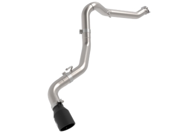 Picture of aFe 2021+ Jeep Gladiator V6-3.0L (td) Vulcan Series 3in 304 SS DPF-Back Exhaust System - Black Tip