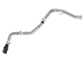 Picture of aFe 2021+ Jeep Gladiator V6-3.0L (td) Vulcan Series 3in 304 SS DPF-Back Exhaust System - Black Tip