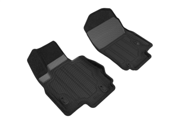 Picture of 3D MAXpider 20-21 Mercedes-Benz GLE/GLS-Class Elegant Hybrid 1st Row Floormat - Black