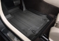 Picture of 3D MAXpider 19-21 Porsche Cayenne 2021 Cayenne GTS Elegant Hybrid 1st Row Floormat - Black
