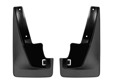 Picture of WeatherTech 11-21 Dodge Durango Front No Drill Mudflaps - Black