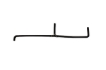 Picture of Fleece Performance Universal Pre-Formed 5/8in ID Hose w/ 90 Deg. Ends/T-Fitting