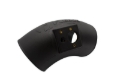 Picture of Fleece Performance Universal Molded Plastic 5in Intake Manifold Elbow w/ Sensor Mounting Provisions