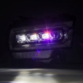 Picture of AlphaRex 19-21 Ram 2500 NOVA LED Proj Headlights Plank Style Black w/Activ Light/Seq Signal/DRL