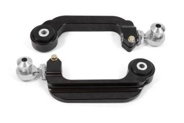Picture of BMR 15-21 S550 Mustang Billet Aluminum Camber Links Adjustable (Delrin/Rod ends) - Black Anodized