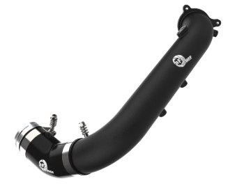 Picture of aFe BladeRunner Black 2-3/4in Aluminum Charge Pipe 2021 Toyota Supra GR (A90) I4-2.0L (t) B48