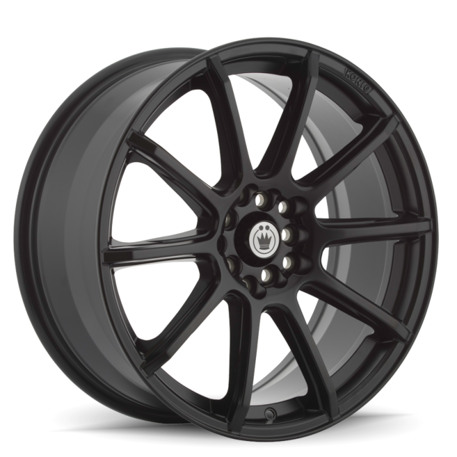 Picture of Konig Control 17x7 4x100 / 4x114.3 ET40 Matte Black
