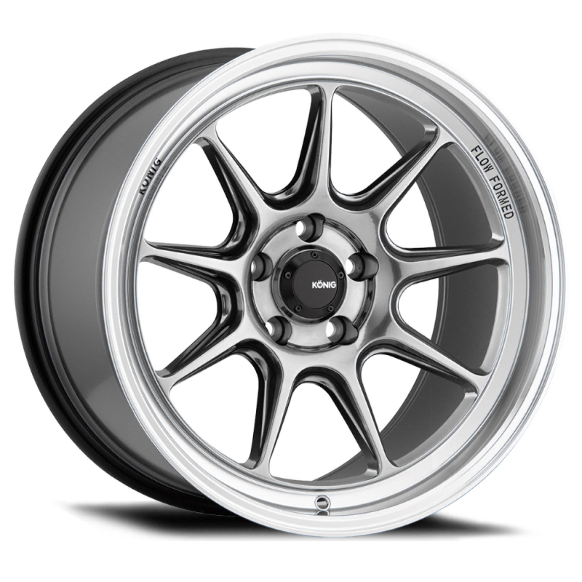 Picture of Konig Countergram 17x9 5x120 ET32 Hyper Chrome / Machined Lip