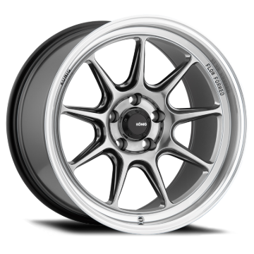 Picture of Konig Countergram 17x8 4x100 ET45 Hyper Chrome / Machined Lip