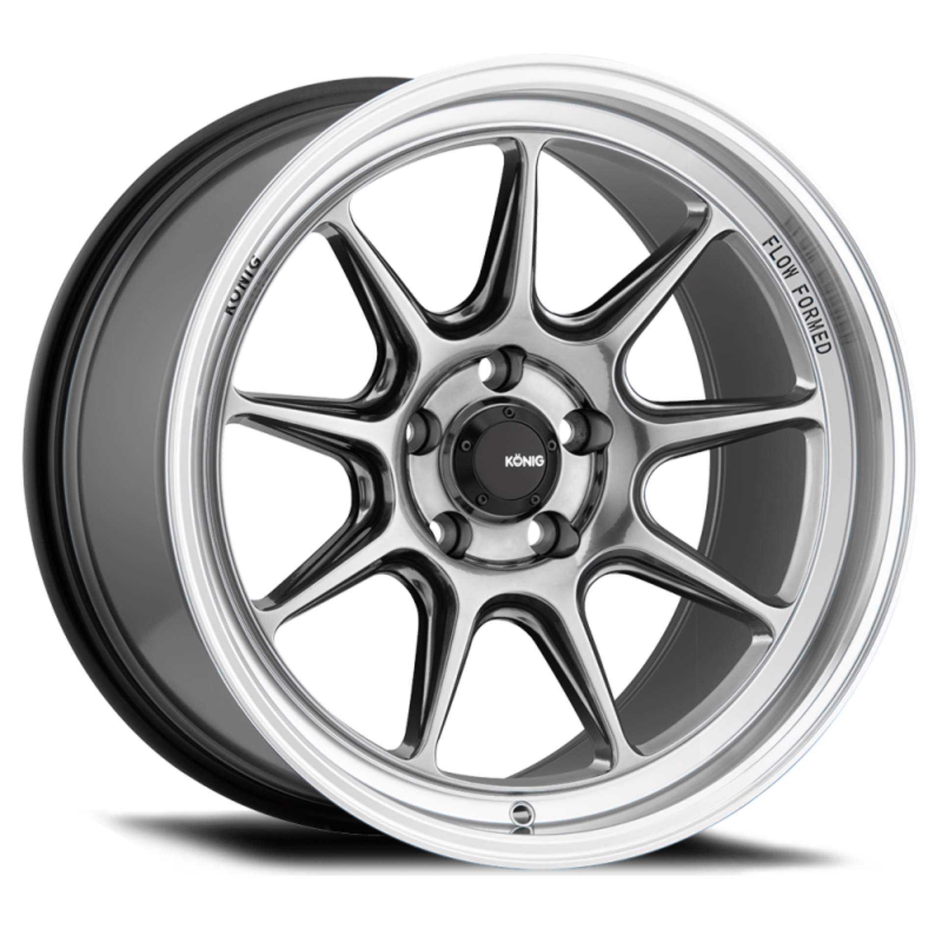 Picture of Konig Countergram 15x8 4x100 ET25 Hyper Chrome / Machined Lip