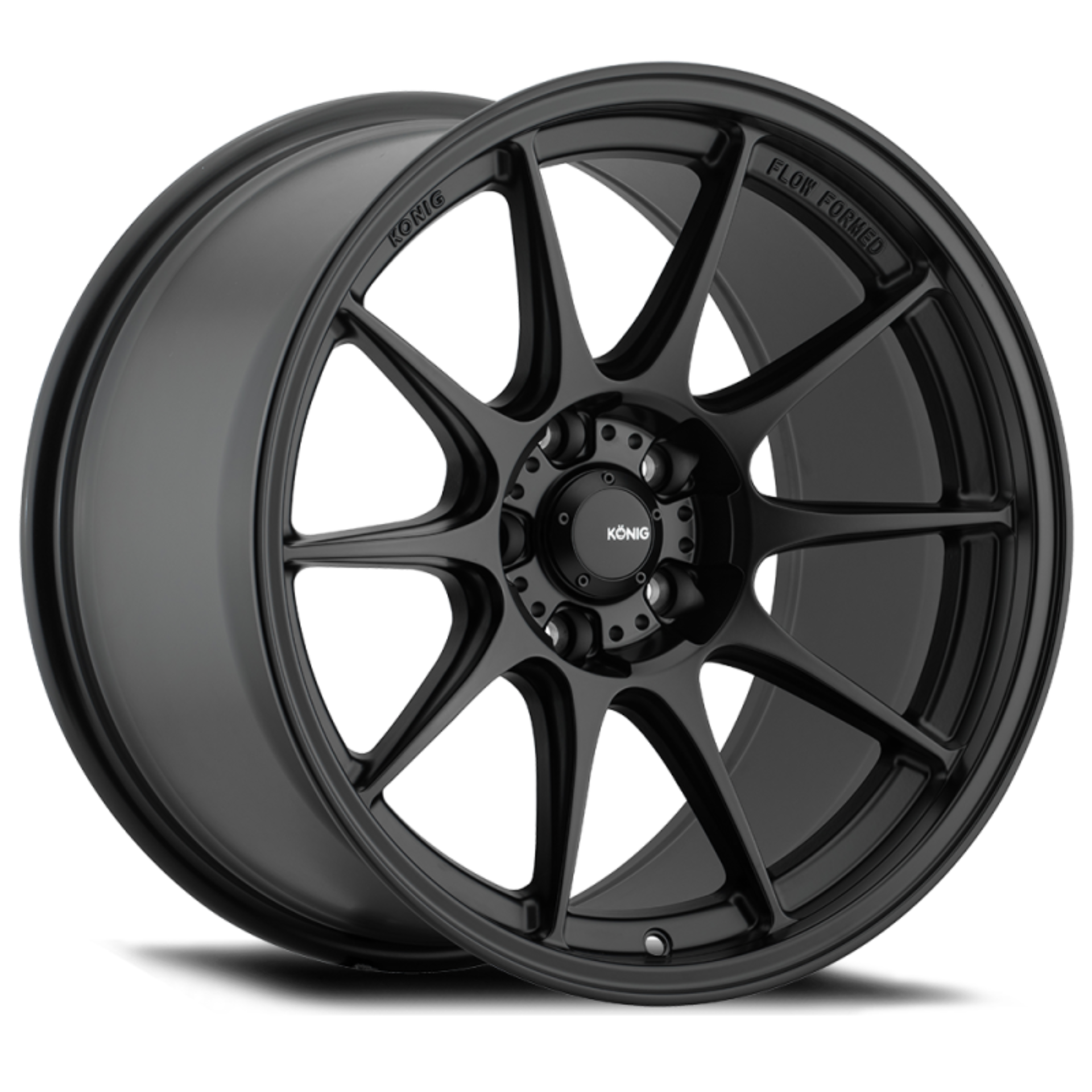 Picture of Konig Dekagram 18x8.5 5x100 ET44 Semi-Matte Black