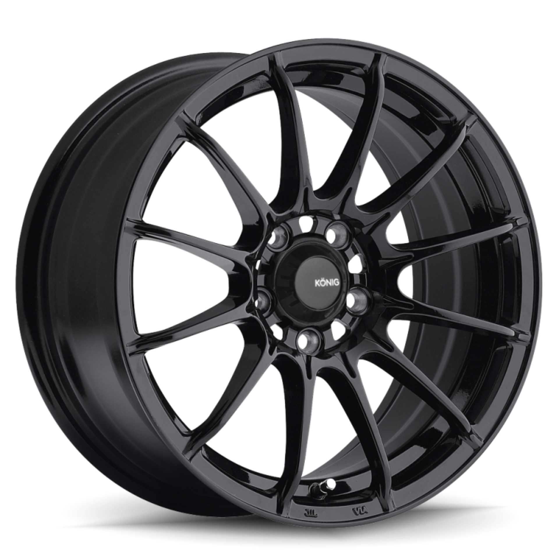 Picture of Konig Dial In 15x7 4x100 ET35 Gloss Black
