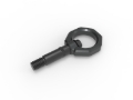 Picture of aFe Control Rear Tow Hook Gray 20-21 Toyota GR Supra (A90)