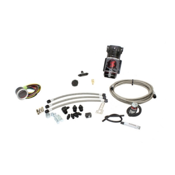 Picture of Snow Performance Chevy/GMC Stg 2 Boost Cooler Water Inj. Kit (SS Brded Line/4AN Fittings) w/o Tank