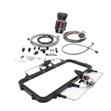 Picture of Snow Performance Holley High Ram Plenum Plate Direct Port Water System w/VC-50 Controller w/o Tank