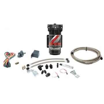 Picture of Snow Performance Stg 1 Boost Cooler F/I Water Inj. Kit (Incl. SS Braided Line/4AN Fittings) w/o Tank