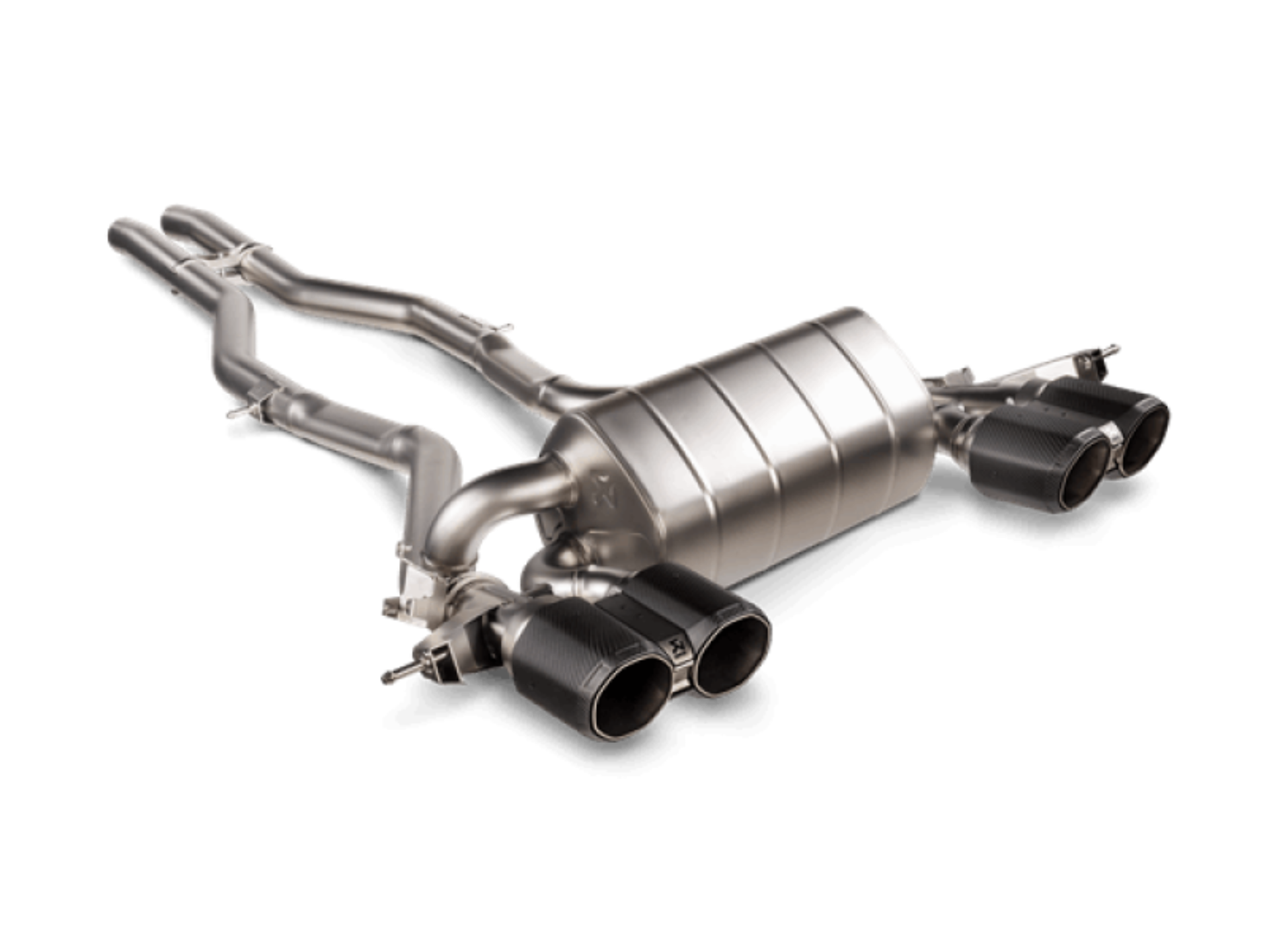 Picture of Akrapovic 2021+ BMW M3 (G80)/M4 (G82) Slip-On Line (Titanium) (Req. Tips)