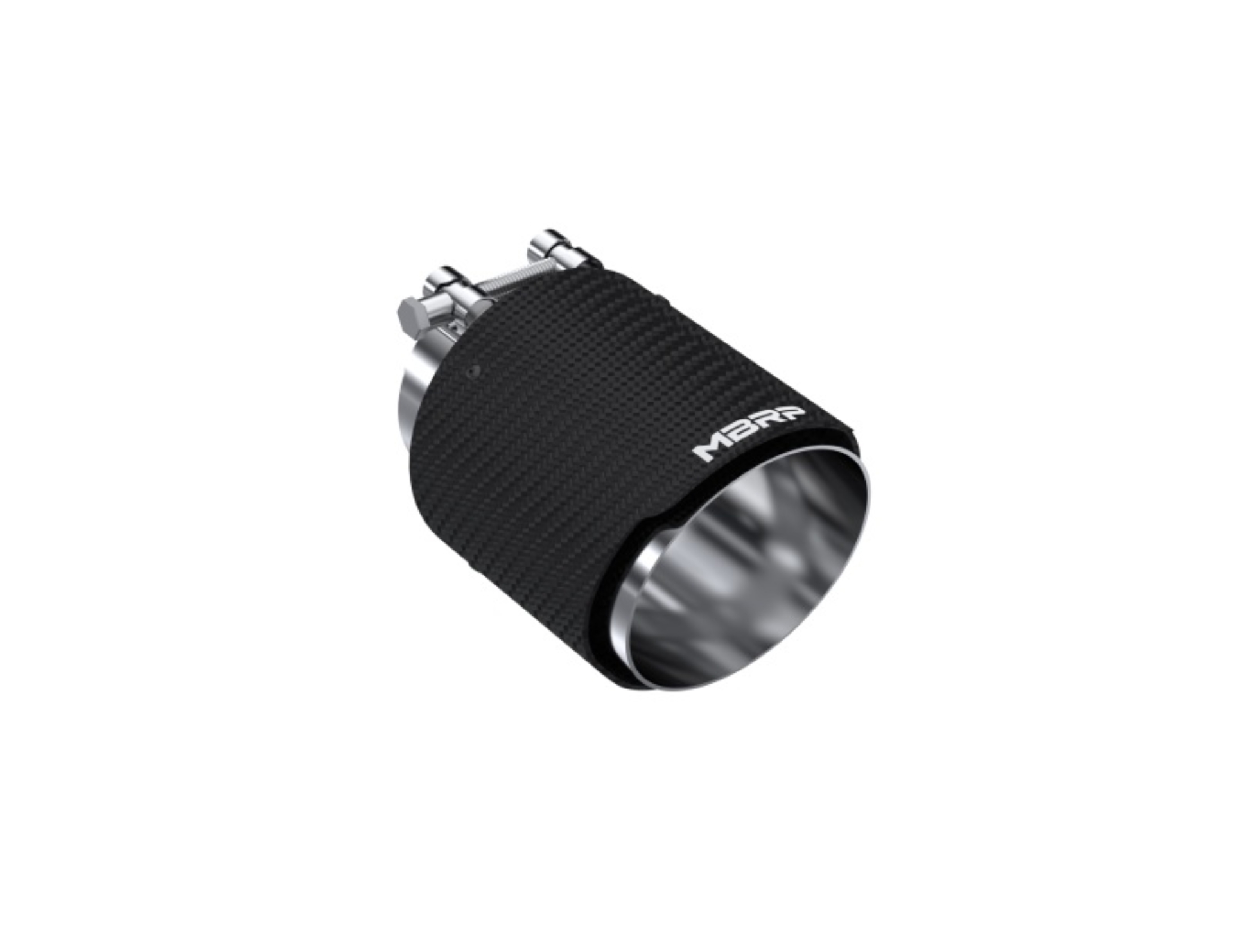 Picture of MBRP Universal Carbon Fiber Dual Wall Tip 4.5in OD/3in Inlet/6.13in L