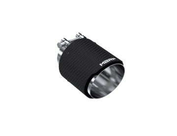 Picture of MBRP Universal Carbon Fiber Dual Wall Tip 4.5in OD/3in Inlet/6.13in L