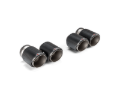 Picture of Akrapovic 2021+ BMW G87 M2, G80 M3 & G82 M4 Classic Carbon Design Tail Pipe Set