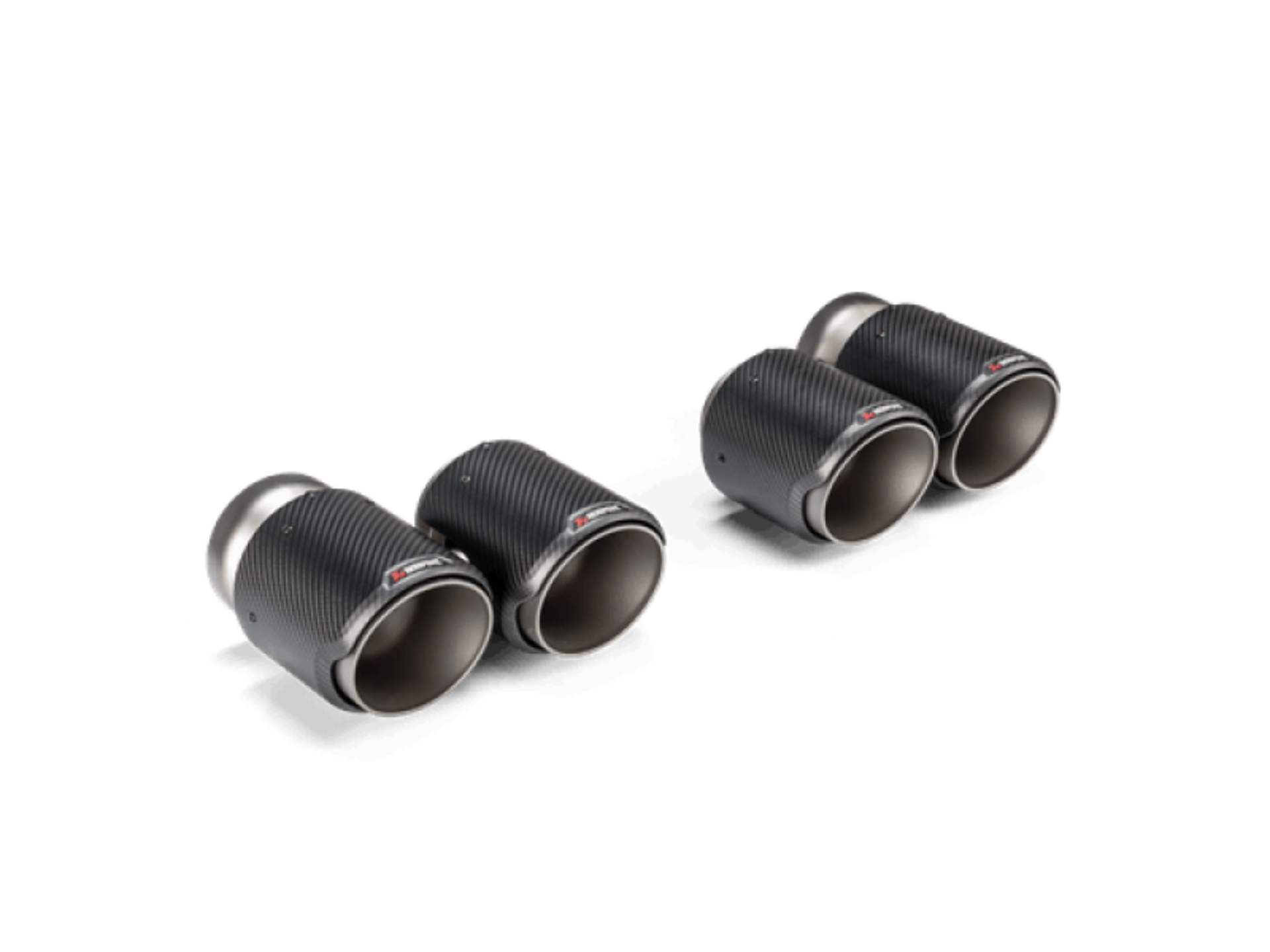 Picture of Akrapovic 2021+ BMW G87 M2, G80 M3 & G82 M4 Classic Carbon Design Tail Pipe Set