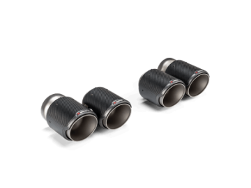 Picture of Akrapovic 2021+ BMW G87 M2, G80 M3 & G82 M4 Classic Carbon Design Tail Pipe Set