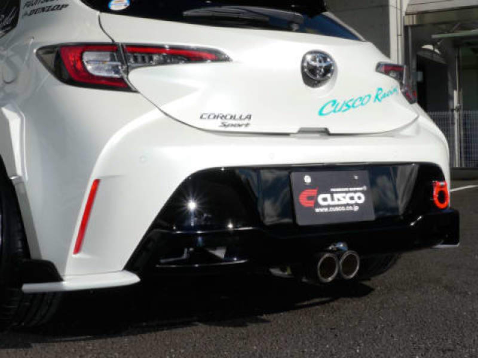 Picture of Cusco Strut 19+ Toyota Corolla Hatchback Rear Lip Spoiler (Primer / Unpainted)