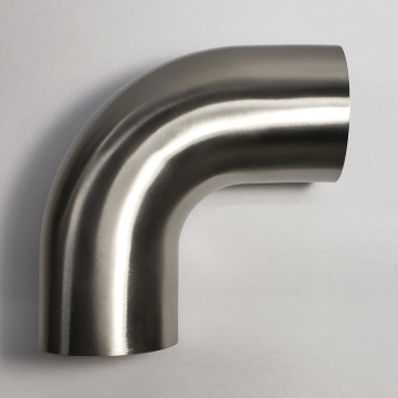 Picture of Stainless Bros 1D / 1.75in CLR 90 Degree Bend 2in Leg Mandrel Bend